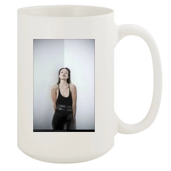 Olivia Wilde 15oz White Mug