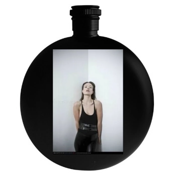 Olivia Wilde Round Flask