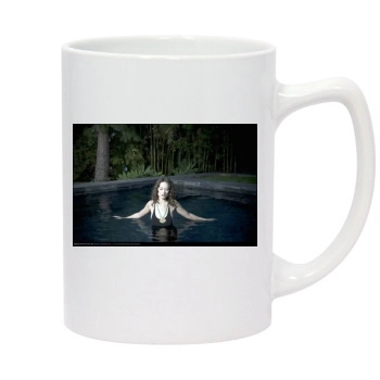 Olivia Wilde 14oz White Statesman Mug