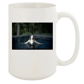 Olivia Wilde 15oz White Mug