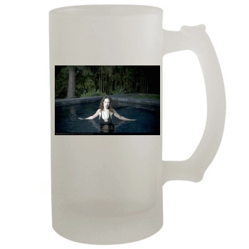 Olivia Wilde 16oz Frosted Beer Stein