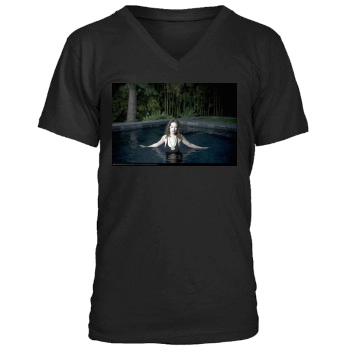 Olivia Wilde Men's V-Neck T-Shirt