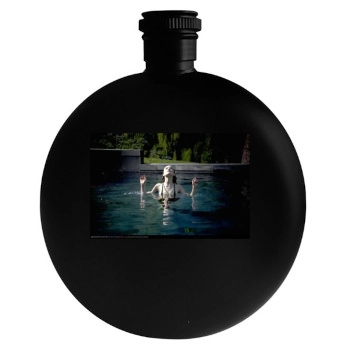 Olivia Wilde Round Flask