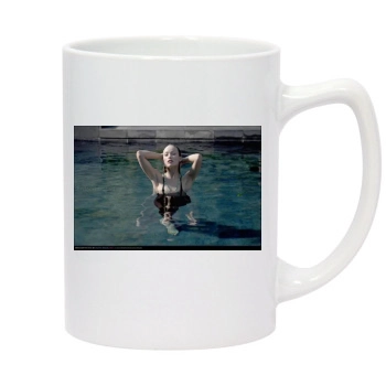 Olivia Wilde 14oz White Statesman Mug