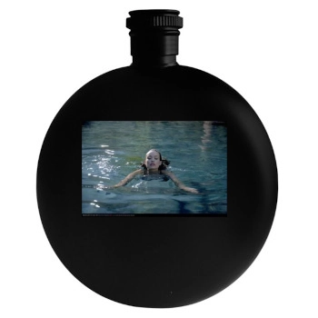 Olivia Wilde Round Flask