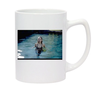 Olivia Wilde 14oz White Statesman Mug