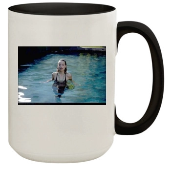 Olivia Wilde 15oz Colored Inner & Handle Mug