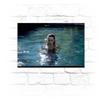 Olivia Wilde Metal Wall Art