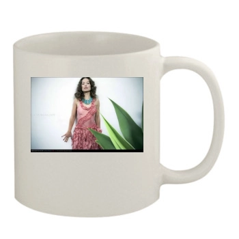 Olivia Wilde 11oz White Mug