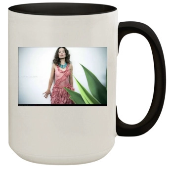 Olivia Wilde 15oz Colored Inner & Handle Mug