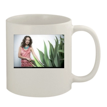 Olivia Wilde 11oz White Mug