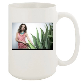 Olivia Wilde 15oz White Mug