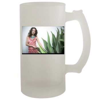 Olivia Wilde 16oz Frosted Beer Stein