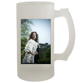 Olivia Wilde 16oz Frosted Beer Stein