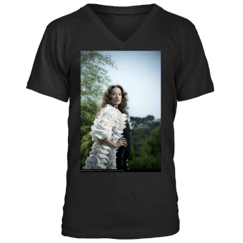 Olivia Wilde Men's V-Neck T-Shirt