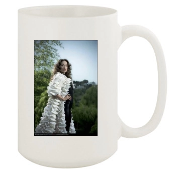 Olivia Wilde 15oz White Mug