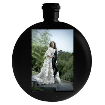 Olivia Wilde Round Flask