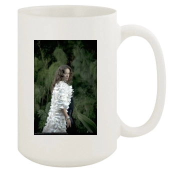 Olivia Wilde 15oz White Mug