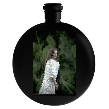 Olivia Wilde Round Flask