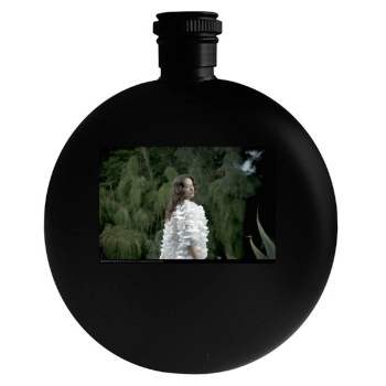 Olivia Wilde Round Flask