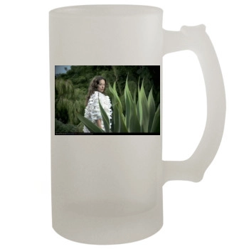 Olivia Wilde 16oz Frosted Beer Stein