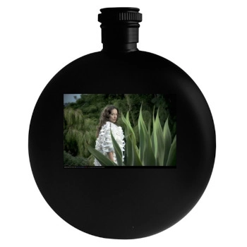 Olivia Wilde Round Flask