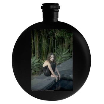 Olivia Wilde Round Flask