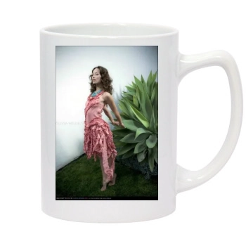 Olivia Wilde 14oz White Statesman Mug