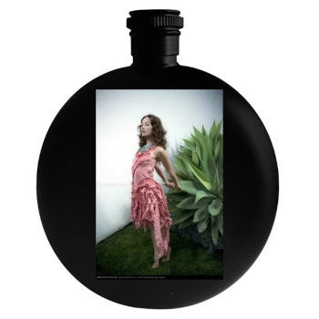 Olivia Wilde Round Flask