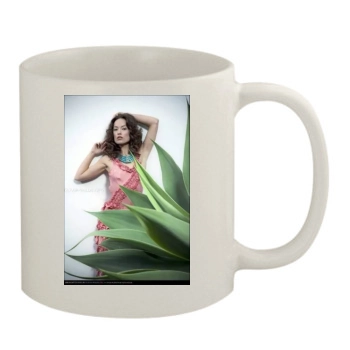 Olivia Wilde 11oz White Mug