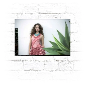 Olivia Wilde Metal Wall Art