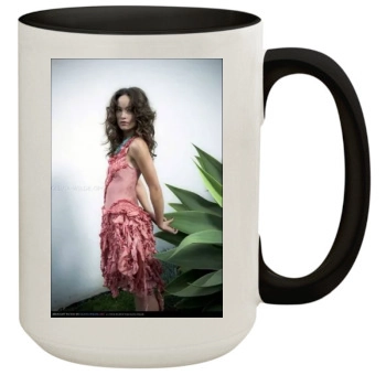 Olivia Wilde 15oz Colored Inner & Handle Mug