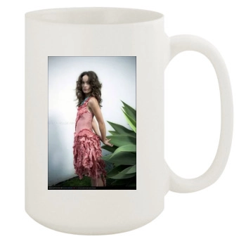 Olivia Wilde 15oz White Mug