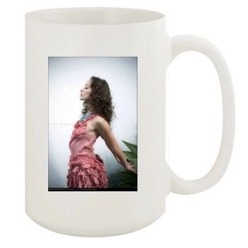 Olivia Wilde 15oz White Mug