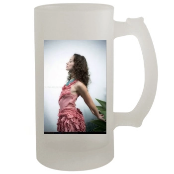 Olivia Wilde 16oz Frosted Beer Stein