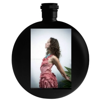 Olivia Wilde Round Flask