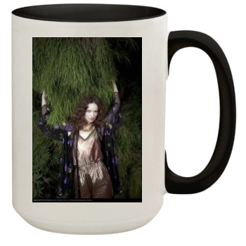 Olivia Wilde 15oz Colored Inner & Handle Mug