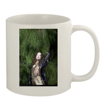 Olivia Wilde 11oz White Mug