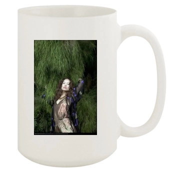 Olivia Wilde 15oz White Mug