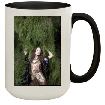 Olivia Wilde 15oz Colored Inner & Handle Mug