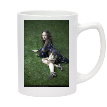 Olivia Wilde 14oz White Statesman Mug