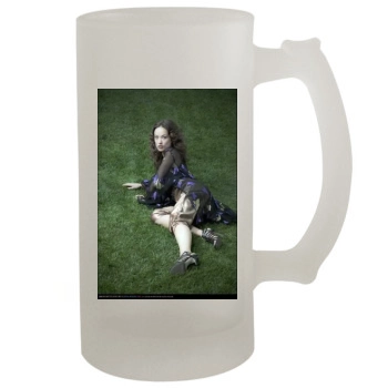 Olivia Wilde 16oz Frosted Beer Stein