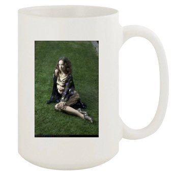 Olivia Wilde 15oz White Mug