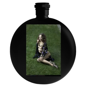 Olivia Wilde Round Flask