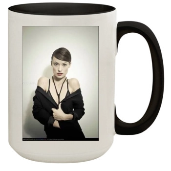 Olivia Wilde 15oz Colored Inner & Handle Mug