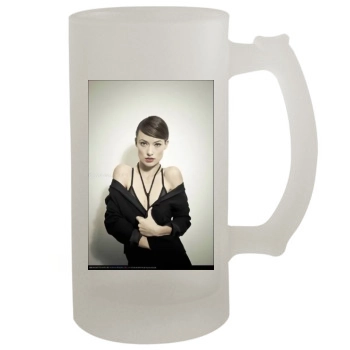 Olivia Wilde 16oz Frosted Beer Stein