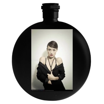 Olivia Wilde Round Flask