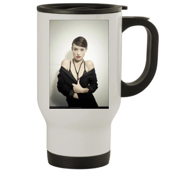 Olivia Wilde Stainless Steel Travel Mug