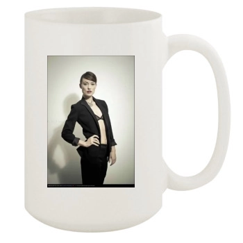 Olivia Wilde 15oz White Mug