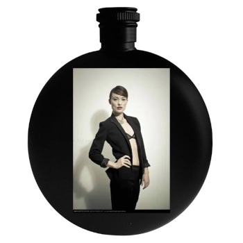 Olivia Wilde Round Flask